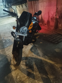 Orange Royal Enfield Thunderbird X 500