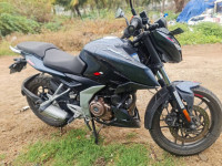 Glossy Techno Black Bajaj Pulsar N250