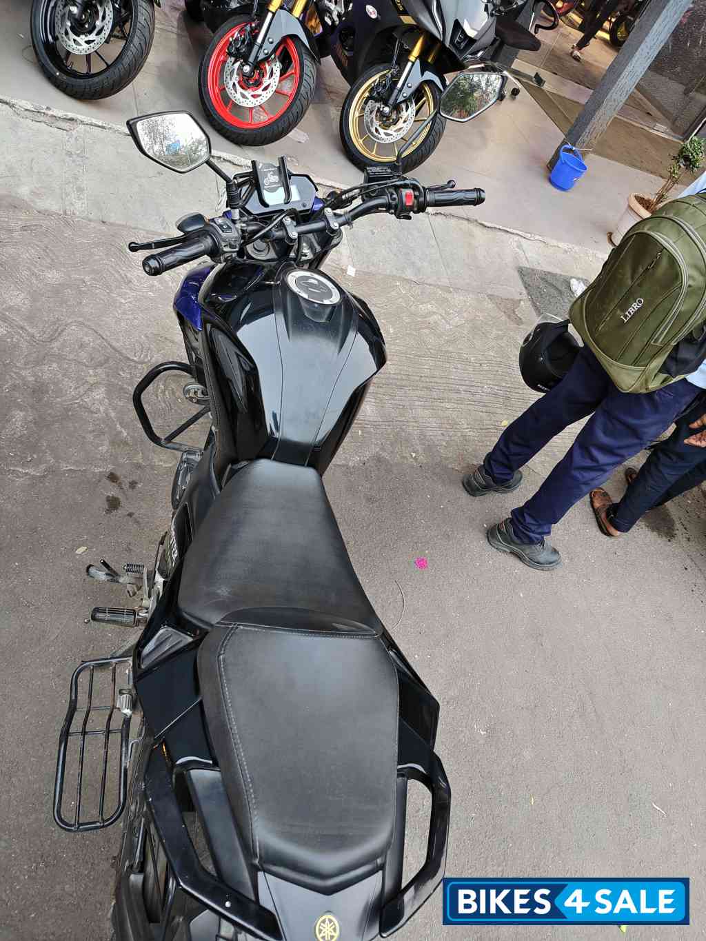 Black Yamaha FZ25 Monster Energy MotoGP Edition Black Yamaha FZ25 Monster Energy MotoGP Edition