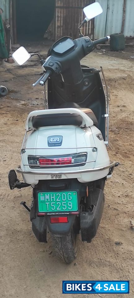 White TVS iQube Electric White TVS iQube Electric