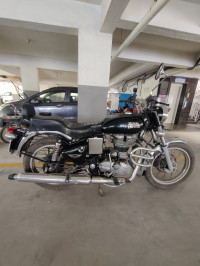 Black Royal Enfield Bullet Electra