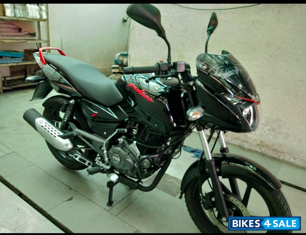Black And Red Bajaj Pulsar 150 DTSi