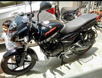 Black And Red Bajaj Pulsar 150 DTSi