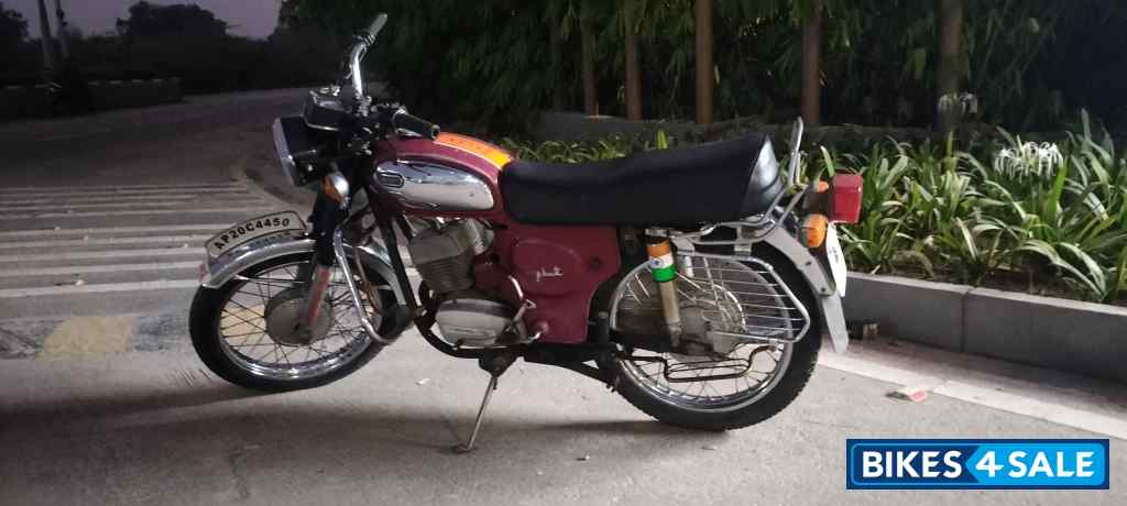 Red And Silver Yamaha Rajdoot Red And Silver Yamaha Rajdoot