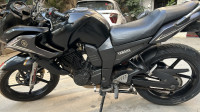 Black Yamaha Fazer