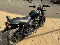 Black Royal Enfield Hunter 350 Metro