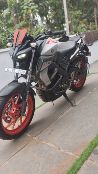 Mat Light Gray Metal Yamaha MT-15 BS6