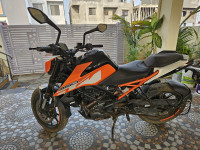 Orange & Black KTM Duke 250