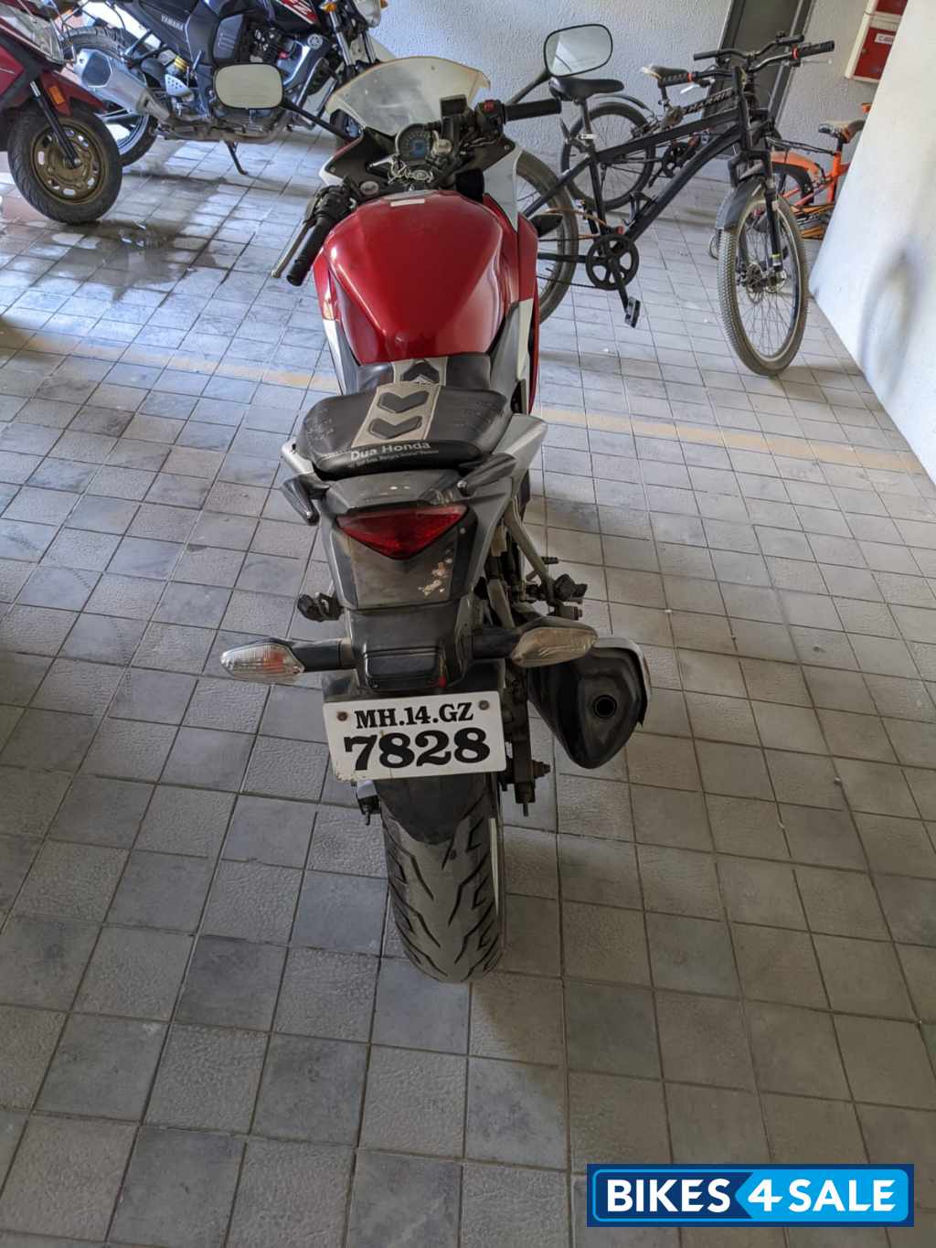 Red Honda CBR 250R Red Honda CBR 250R