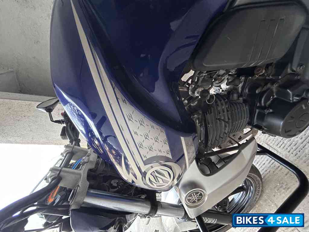 Blue Yamaha FZ-S Blue Yamaha FZ-S