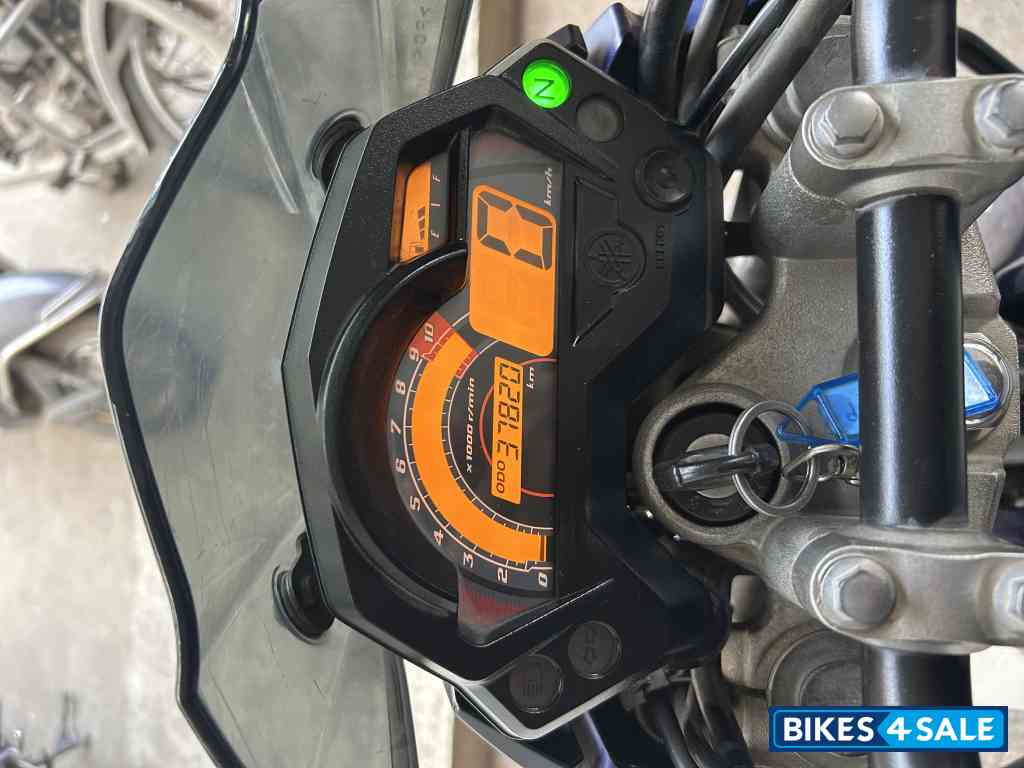 Blue Yamaha FZ-S Blue Yamaha FZ-S