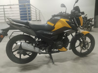 Yellow TVS Raider 125