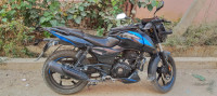 Blue And Black Bajaj Pulsar P150 Twin Disc Split Seat