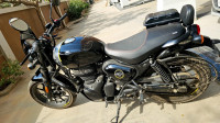 Rebel Black Royal Enfield Hunter 350 Metro