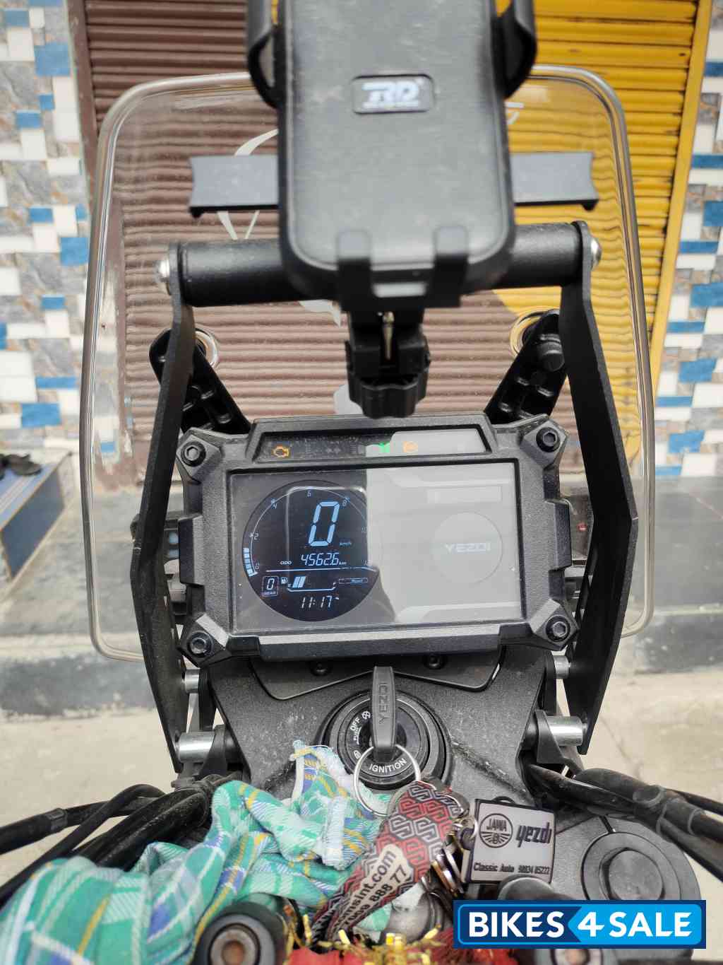 Tornado Black Yezdi Adventure Matte 2024 Tornado Black Yezdi Adventure Matte 2024