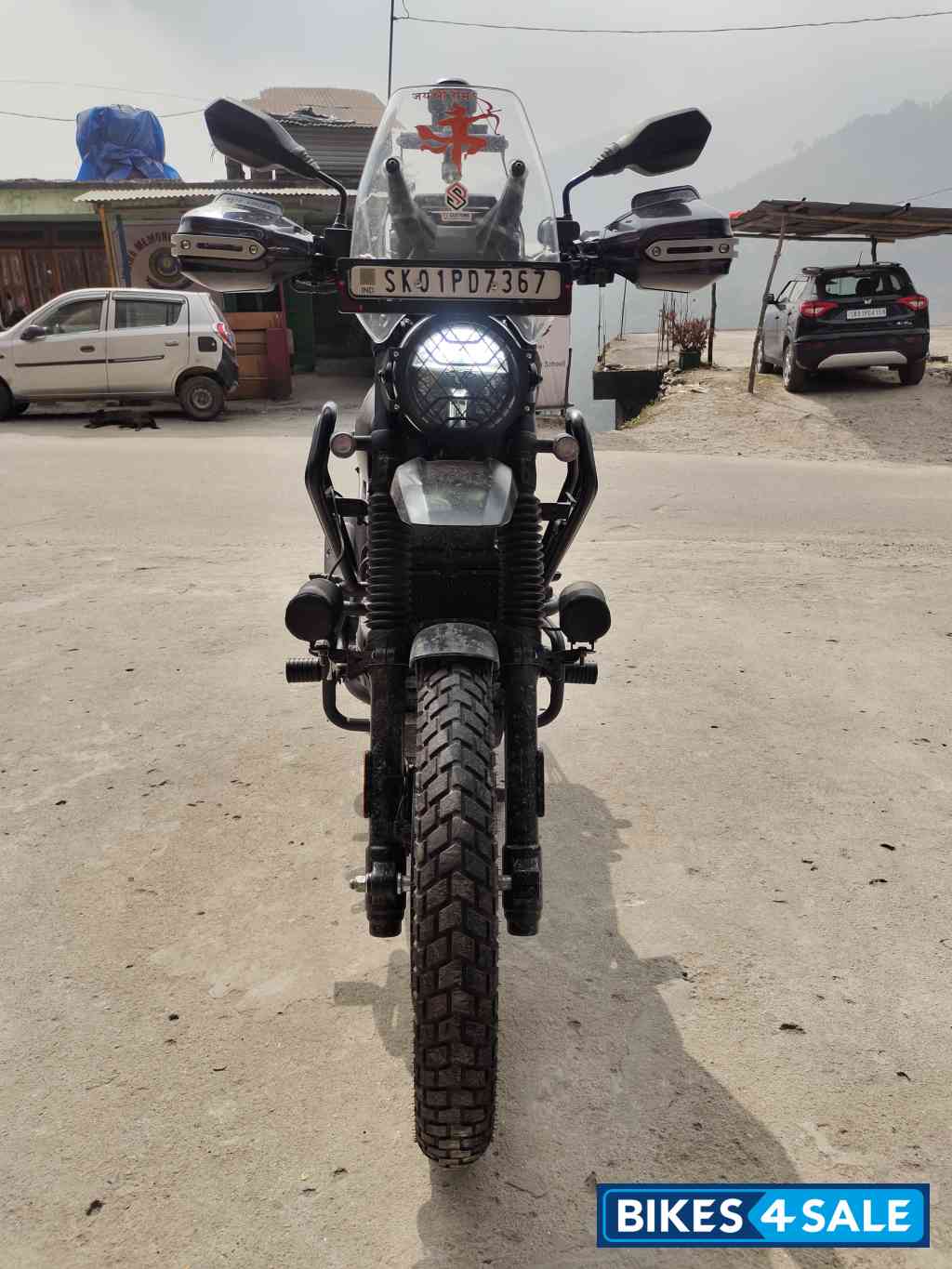 Tornado Black Yezdi Adventure Matte 2024 Tornado Black Yezdi Adventure Matte 2024