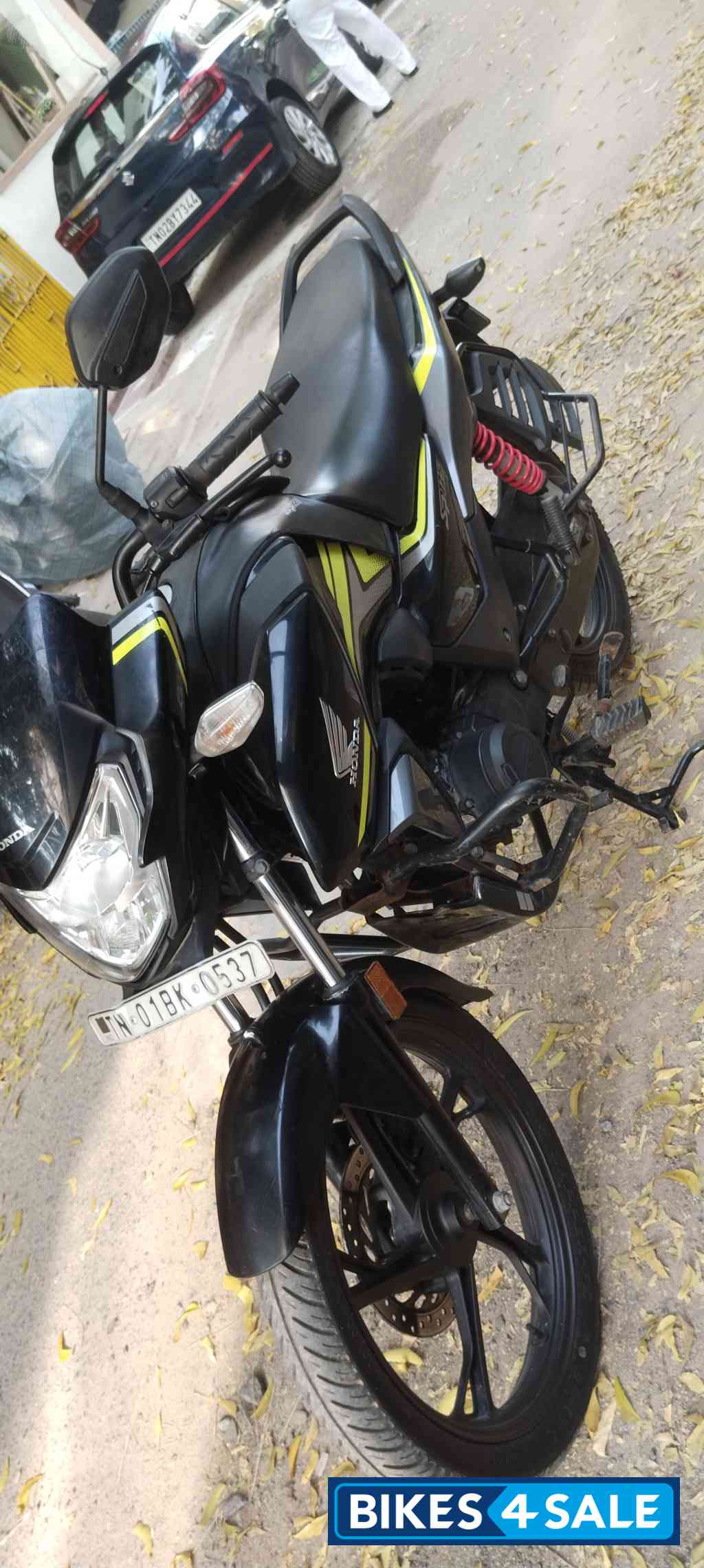 Black With Green Sticker Honda SP 125 BSVI Black With Green Sticker Honda SP 125 BSVI