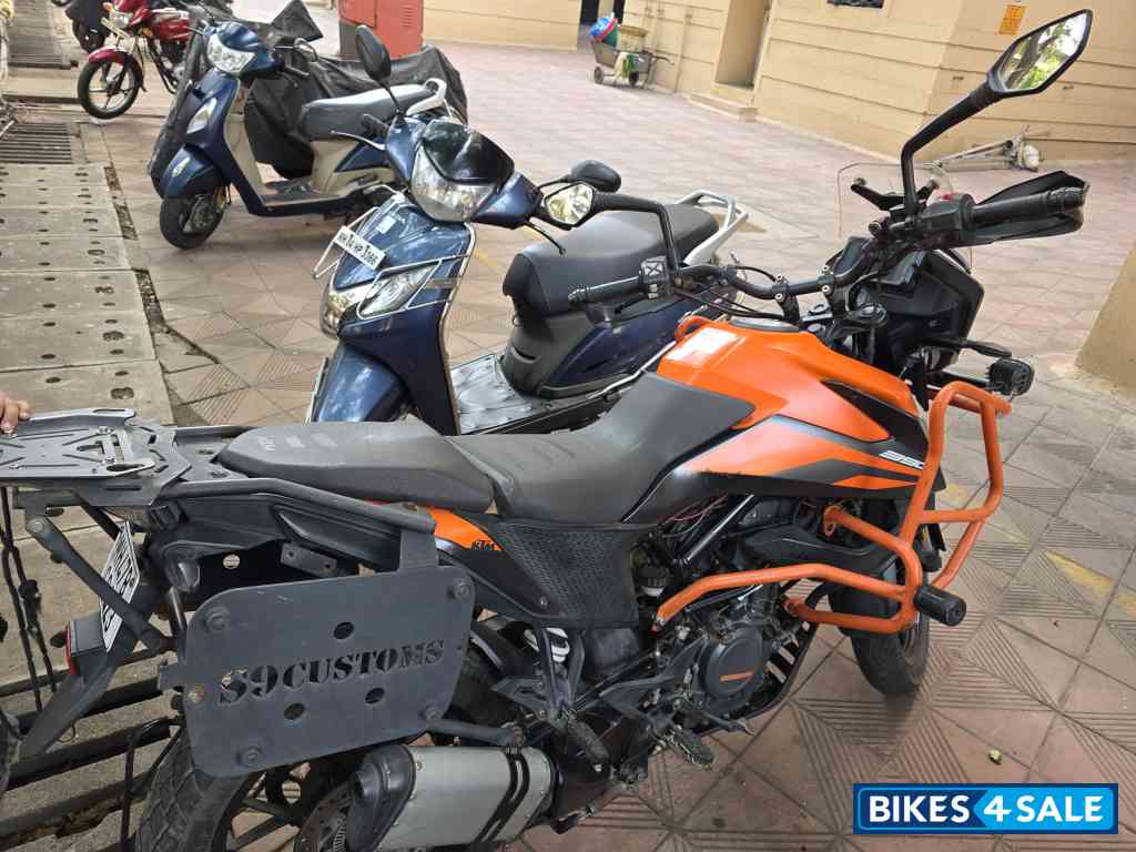 Black And Orange KTM Adventure