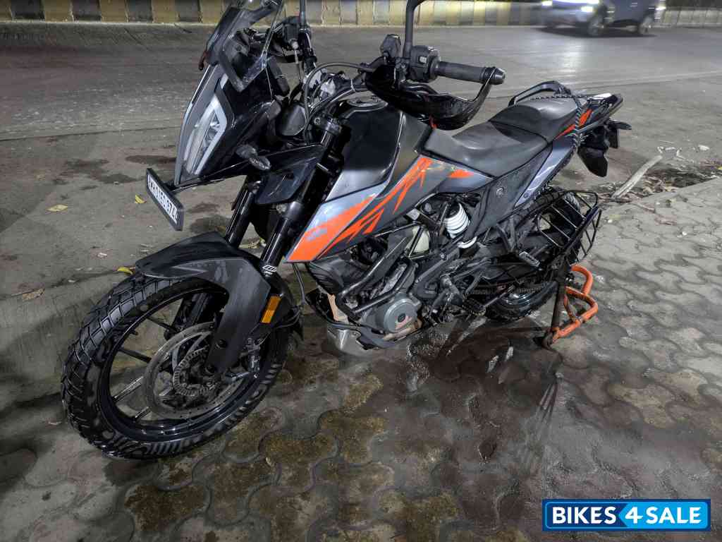 Black Grey Orange KTM 390 Adventure 2022