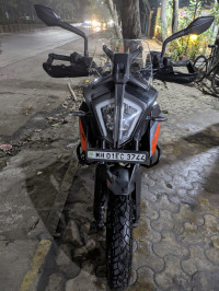Black Grey Orange KTM 390 Adventure 2022