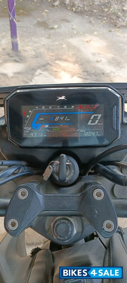 Blazing Blue TVS Raider Split Seat