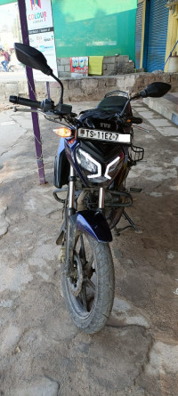 Blazing Blue TVS Raider Split Seat