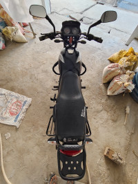 Ebony Black With Sil Bajaj CT110X