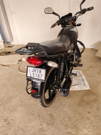 Ebony Black With Sil Bajaj CT110X