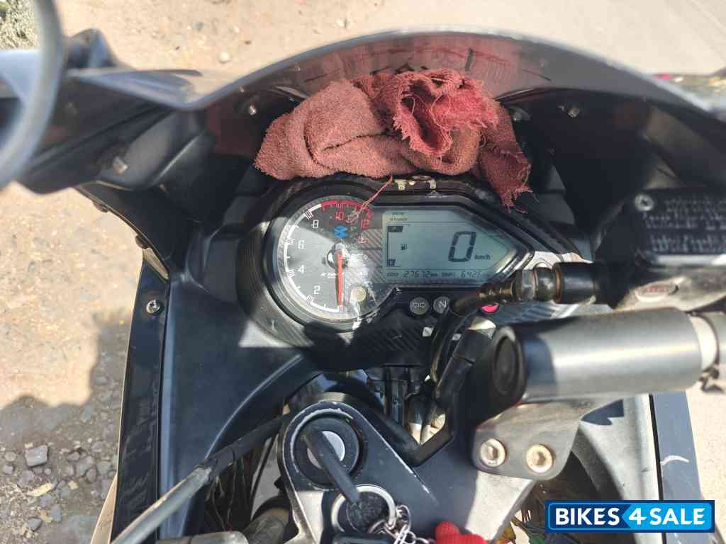 Black Red Bajaj Pulsar 220 DTSi