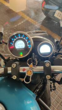 Blue Royal Enfield Meteor 350 Supernova