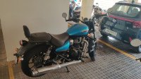 Blue Royal Enfield Meteor 350 Supernova
