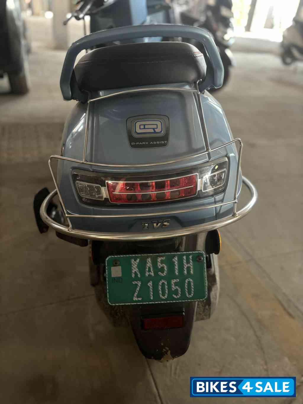 Mint Blue TVS iQube S Mint Blue TVS iQube S