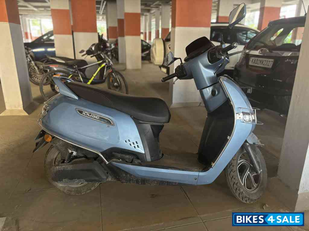 Mint Blue TVS iQube S Mint Blue TVS iQube S