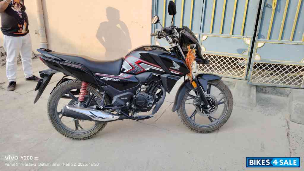 Black Honda SP125 Sports Edition Black Honda SP125 Sports Edition