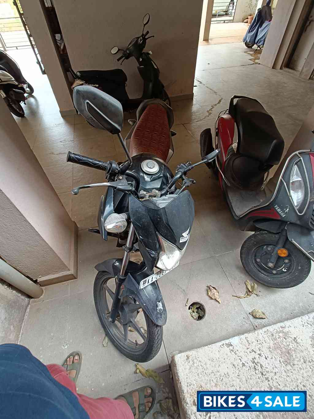 Black Honda CB Twister Black Honda CB Twister