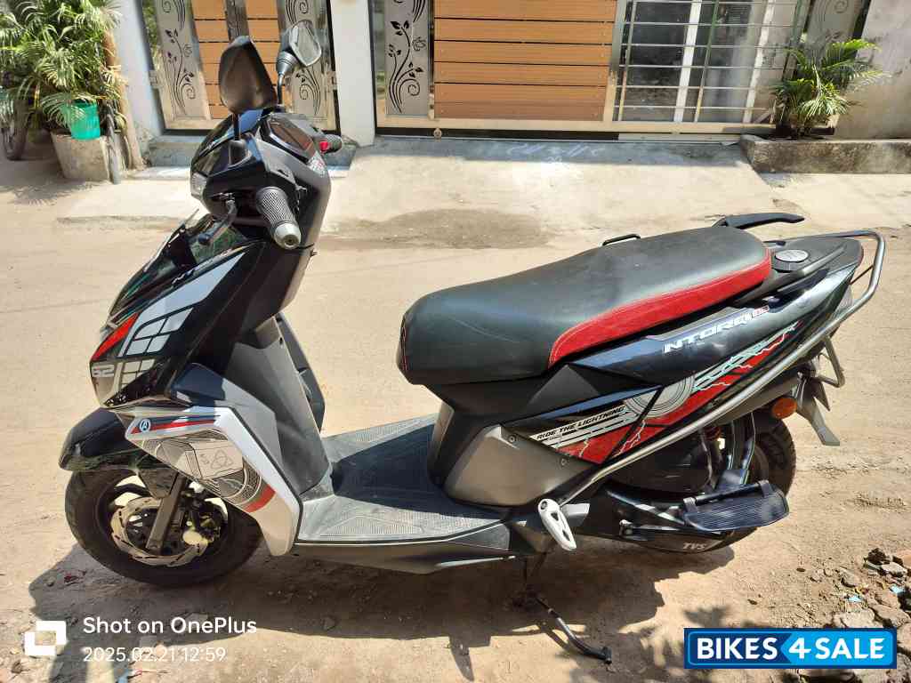 Black TVS NTORQ Super Squad Edition Black TVS NTORQ Super Squad Edition