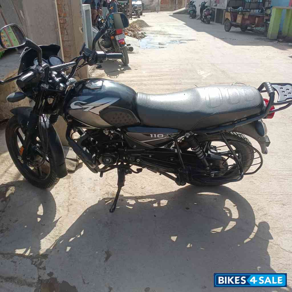 Black And Silver Bajaj CT110X Black And Silver Bajaj CT110X