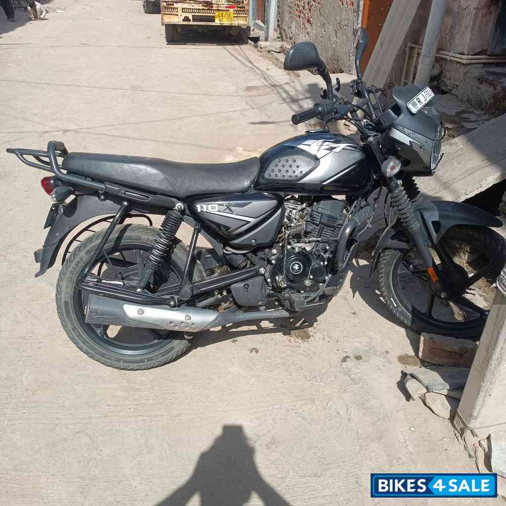 Black And Silver Bajaj CT110X Black And Silver Bajaj CT110X