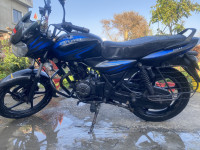 Black Blue Bajaj Discover DTSi 150