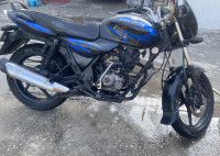 Black Blue Bajaj Discover DTSi 150