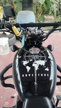 Matt Black Royal Enfield Bullet Electra