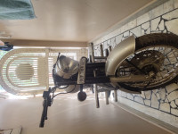 Grey Royal Enfield Bullet 350