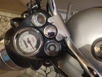 Grey Royal Enfield Bullet 350