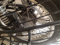 Grey Royal Enfield Bullet 350