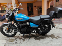 Blue Royal Enfield Meteor 350 Supernova