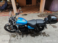 Blue Royal Enfield Meteor 350 Supernova