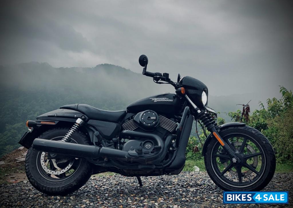 Black Denim Harley Davidson Street 750