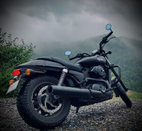 Black Denim Harley Davidson Street 750