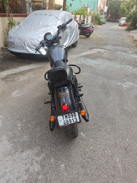 Grey Yezdi Roadster Chrome