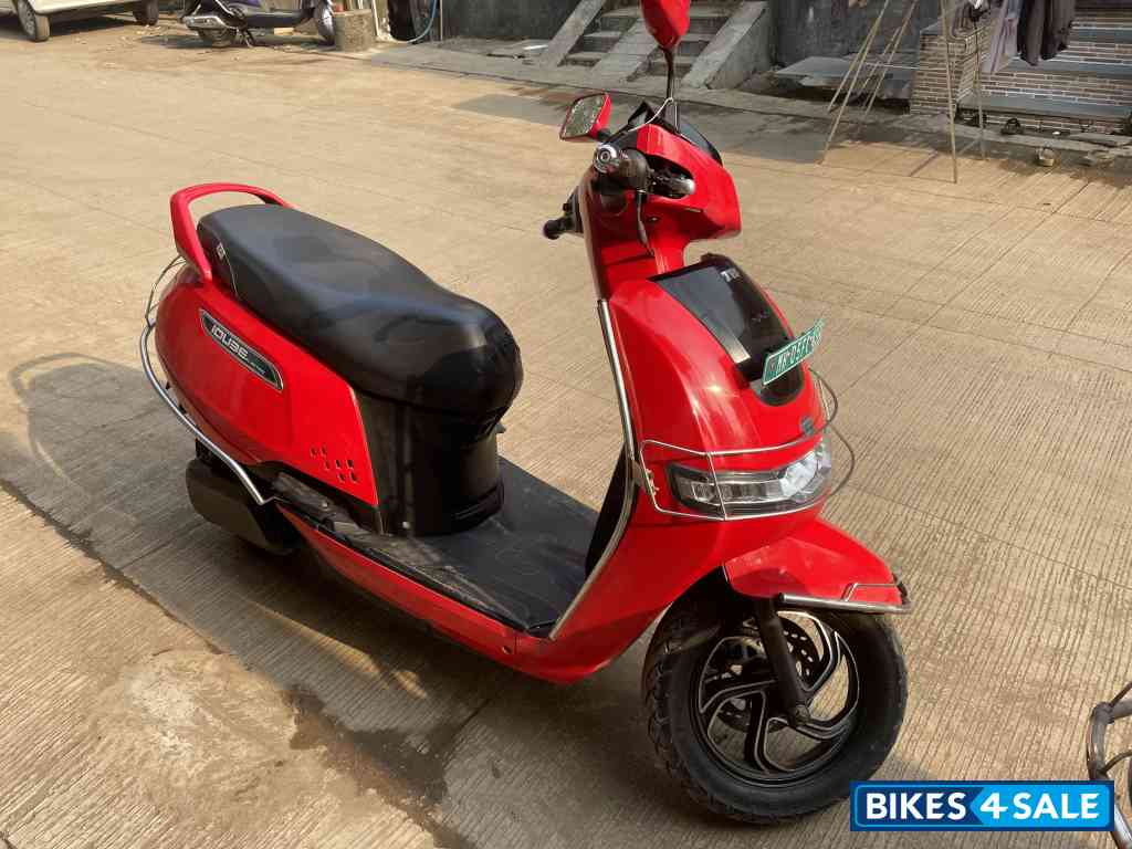Red TVS iQube Electric Red TVS iQube Electric